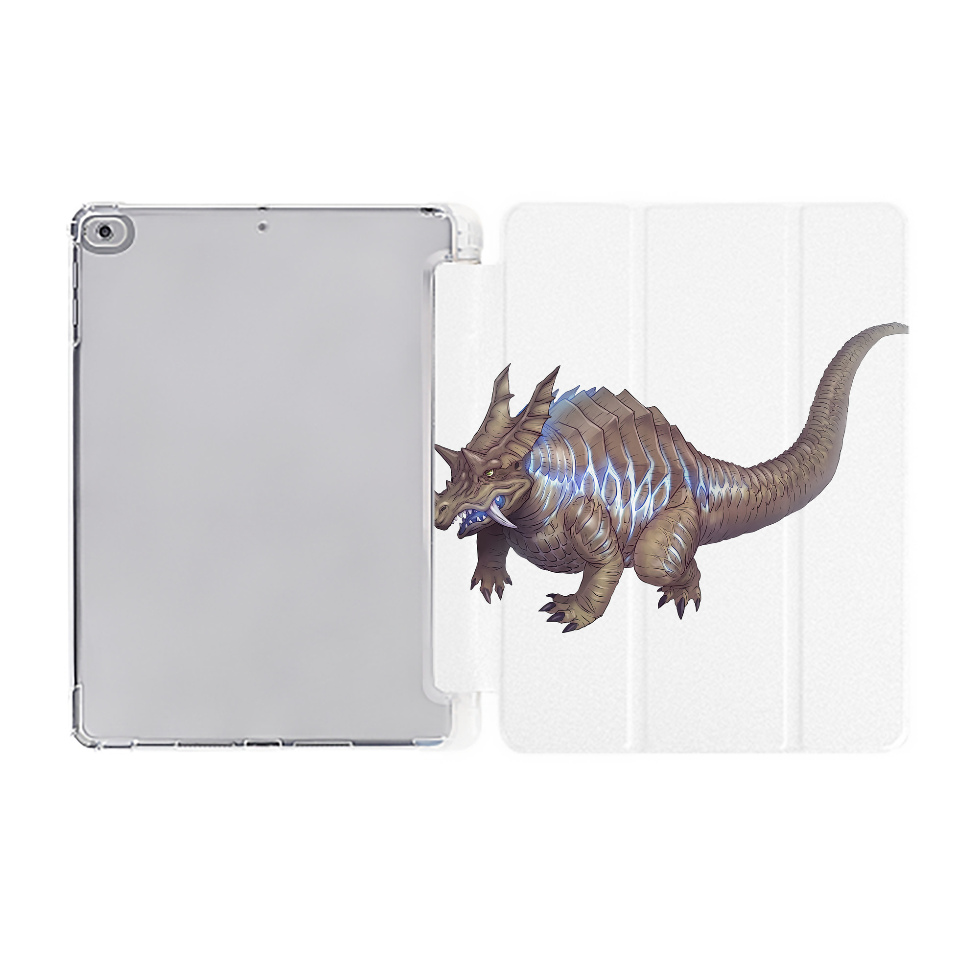 （画像用） ウルトラマン Ultraman IPad ケース ペン収納付き 三つ折りスタンド PUレザー×シリコン 対応機種9.5/10.5/10.9インチ